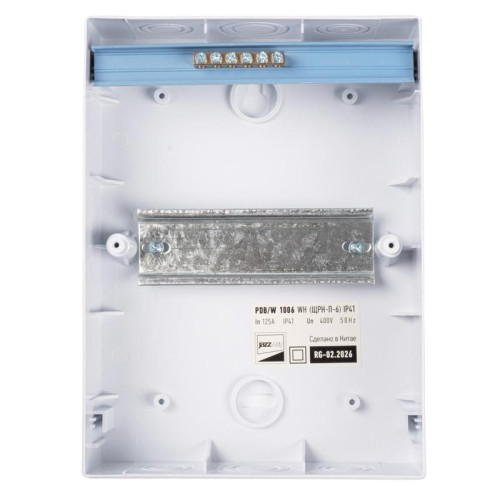 Бокс модульный накладной PDB/W 1006 WH (ЩРН-П- 6) IP41 пластик. Pro JazzWay 5071650 Бокс модульный накладной PDB/W 1006 WH (ЩРН-П- 6) IP41 пластик. Pro JazzWay 5071650