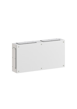 Корпус клеммный металлический SDE ВxШxГ 600x300x120 мм с фланцами, IP66