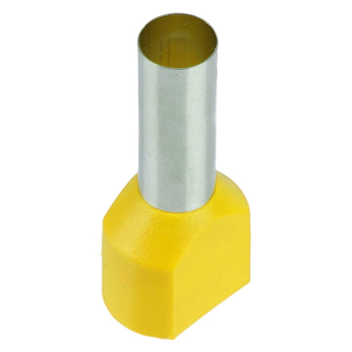 LD406-6014 Наконечник штыревой втулочный изолированный НШВИ(2) 6,0-14 (DIY упаковка 25 шт)