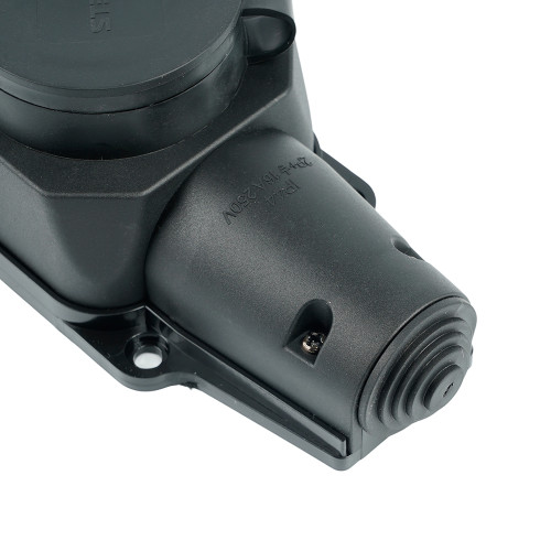Розетка переносная 4-местная c/з, STEKKER, RST16-24-44, 250В, 16А, IP44, черный Розетка переносная 4-местная c/з, STEKKER, RST16-24-44, 250В, 16А, IP44, черный