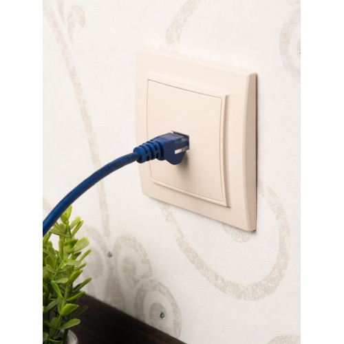 Минск Розетка RJ-45 1-мест. СП бежевый EKF