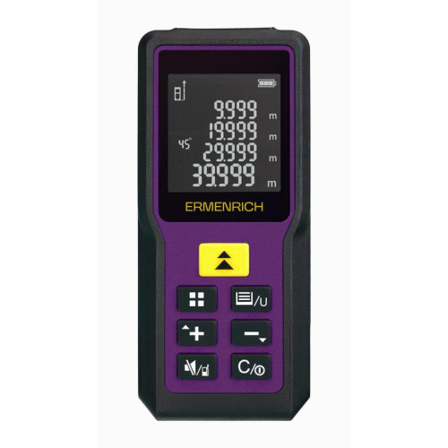 Рулетка лазерная Reel PRO GM60 фиолет. Ermenrich 84645