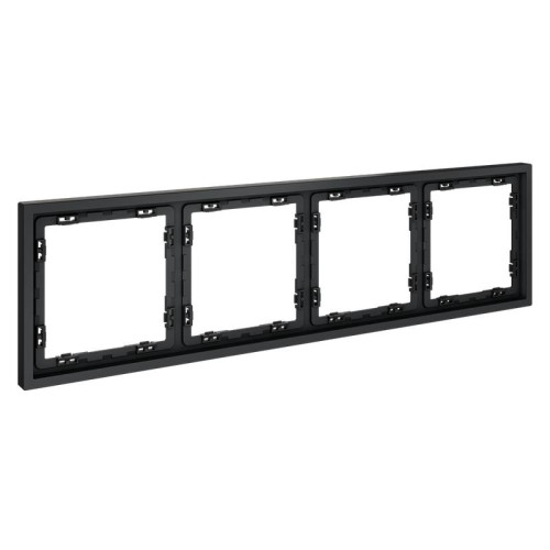 Рамка 4-м S70 пластик. графит Voltum VLS100407 Рамка 4-м S70 пластик. графит Voltum VLS100407
