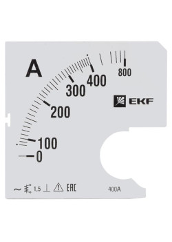 Шкала сменная для A961 400/5А-1,5 EKF