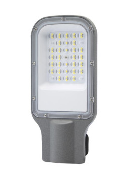 Светильник светодиодный ДКУ TKE-DKU2 50-5K-PC 50Вт 5000К IP66 250х125х45 уличный линзованный TOKOV ELECTRIC TKE-DKU2 50-5K-PC