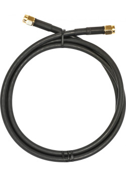 Кабель MikroTik SMASMA 1м черный SMA (m)-SMA (m)