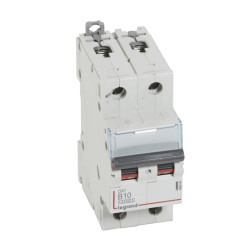 Авт.выкл.DX3 2П B10A 10kA/16kA LEGRAND