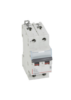 Авт.выкл.DX3 2П B10A 10kA/16kA LEGRAND