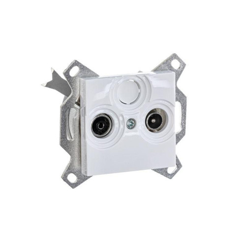 Розетка телевизионная оконечная TV/R Levit бел. ABB 2CHH083503A6003 Розетка телевизионная оконечная TV/R Levit бел. ABB 2CHH083503A6003