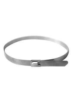 Хомут из нержавеющей стали AISI 316L 8х500