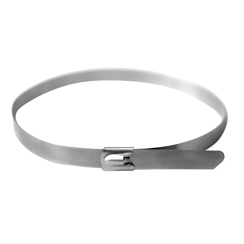 Хомут из нержавеющей стали AISI 316L 8х500