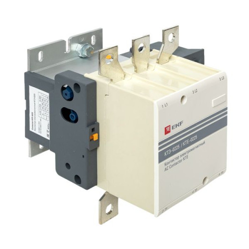 Контактор КТЭ-1 225А 1NO 230В AC EKF Контактор КТЭ-1 225А 1NO 230В AC EKF