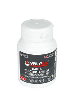 Паста уплотнительная универсальная 70г (вода. газ) (80) VALFEX VF.PU.70.G
