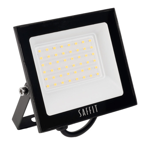 Светодиодный прожектор SAFFIT SFL90-50 IP65 50W 6400K черный