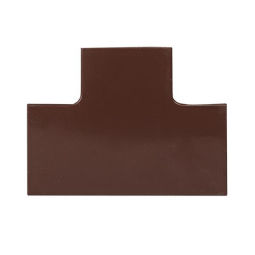 Угол T-образный (25x25) (4 шт) темн. дерево EKF-Plast