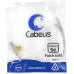 Патч-корд Cabeus PC-UTP-RJ45-CAT.5E-0.3M-LSZH U/UTP RJ-45 вил.-вилка RJ-45 кат.5E 0.3м серый LSZH