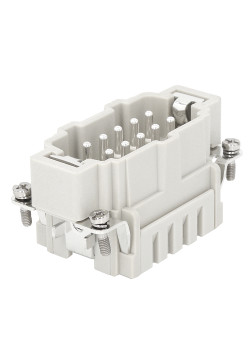 Вилка OptiLink HDC-HE-10-16-MS-(0,14-2,5)-500V