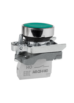 Кнопка OptiSignal D22 C4-P-310 зеленая металл 1НО XB4BA31