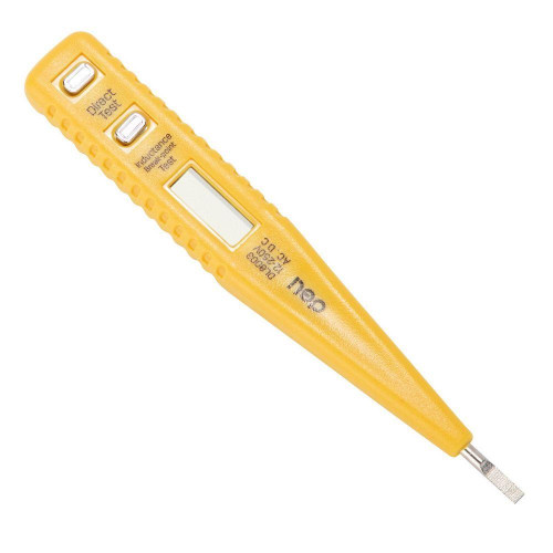 Индикаторная отвертка-тестер напряжения цифровая Deli DL8003 (12-250 В) Индикаторная отвертка-тестер напряжения цифровая Deli DL8003 (12-250 В)