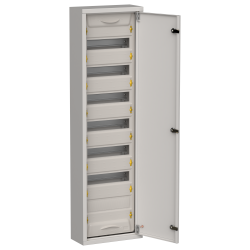 TITAN 5 Корпус металлический ЩРн-84 (1х84) 1085х310х140мм IP31 серый (одна дверь) IEK