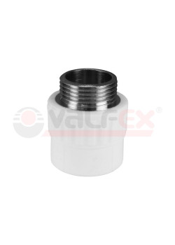 Муфта переходная с наружной резьбой 20х1/2дюйм (150/30) VALFEX 10130020