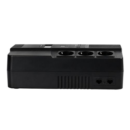 Источник бесперебойного питания NERPA RU 800ВА/480Вт, LCD, 6 розеток Schuko, Зарядка USB, АКБ 9 Ач/12 В Источник бесперебойного питания NERPA RU 800ВА/480Вт, LCD, 6 розеток Schuko, Зарядка USB, АКБ 9 Ач/12 В
