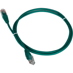 Патч-корд Lanmaster TWT-45-45-0.3-GN UTP RJ-45 вил.-вилка RJ-45 кат.5E 0.3м зеленый ПВХ (уп.:1шт)