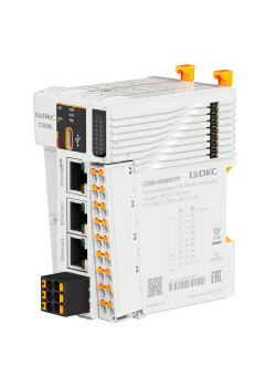 Процессорный модуль программируемого логического контроллера C2000, н.пит. –24В DC, 8 DI - 24В DC, 8 DO - 24В DC(PNP), ком. порты – 1хRS485, 2хEthernet, 1хEtherCAT, 1хType-C, 2 модуля расш-ния моноблока (BD)