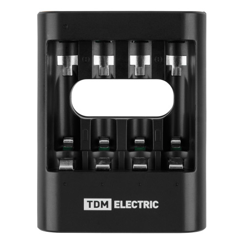 Зарядное устройство 36044Н (3600 mA 4 слота АА/ААА 4 кан.+4xAA2500 USB) TDM