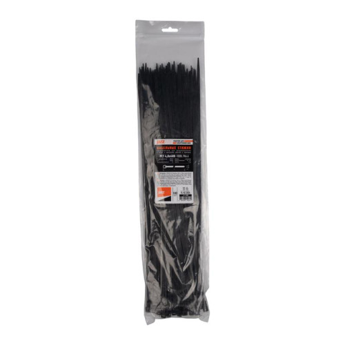 Хомут кабельный PCT 4.8х400-100BL 4.8х400 PA6.6 черн.(уп.100шт) JazzWay 5054691 Хомут кабельный PCT 4.8х400-100BL 4.8х400 PA6.6 черн.(уп.100шт) JazzWay 5054691