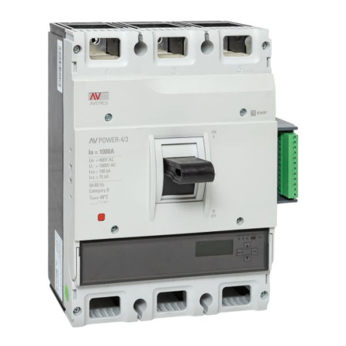 AV-POWER-4/3 1000А 100кА ETU6.2 EKF
