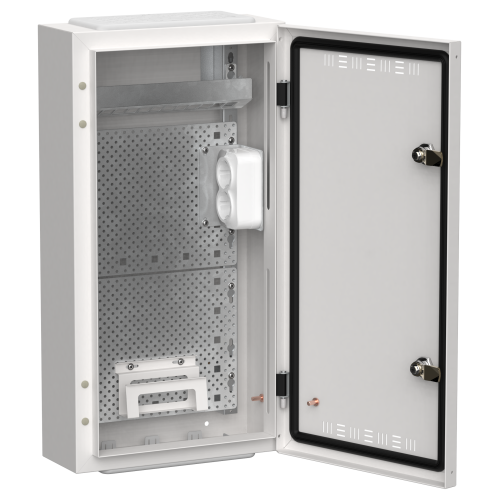 TITAN 5 Корпус мультимедиа ЩРн-36 (1х36) 585х310х140мм IP30 белый IEK