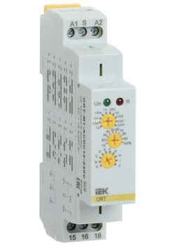 Реле времени многофункц. ORT 1 контакт 12-240В AC/DC IEK ORT-M1-ACDC12-240V