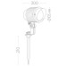 Светодиодный светильник тротуарный (грунтовый) Feron SP2705 6W 6400К 85-265V IP65 Светодиодный светильник тротуарный (грунтовый) Feron SP2705 6W 6400К 85-265V IP65