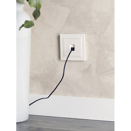 BRITE Розетка компьютерная RJ45 кат.5E РК10-БрЖ жемчуг IEK