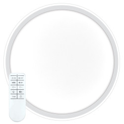 Светодиодный управляемый светильник накладной Feron AL5800 RING тарелка 80W 3000К-6500K