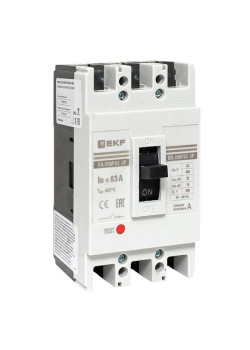 ВА-99М 63/63А 3P 10In 25кА с термомагнитным расцепителем EKF
