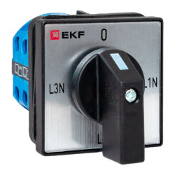 ПК-1-84 10А 4P для вольтметра (фазное напряжение) IP65 EKF