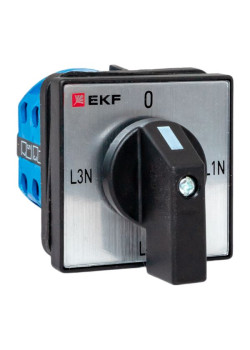 ПК-1-84 10А 4P для вольтметра (фазное напряжение) IP65 EKF
