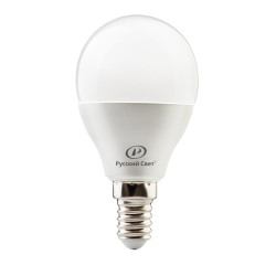 Лампа светодиодная RS LED G45 E14 6W 220-240V 2700К 6Вт шар 600лм Ra90 15010445050