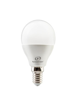 Лампа светодиодная RS LED G45 E14 6W 220-240V 2700К 6Вт шар 600лм Ra90 15010445050