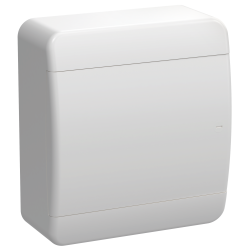 TEKFOR Корпус пластиковый ЩРН-П-8 IP41 белая дверь IEK