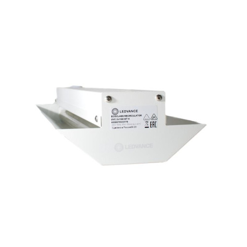 Рециркулятор бактерицидный потолочный ECO CLASS RECIRC UVC 2X15W WT K (бакт.лампы в комплекте) LEDVANCE 4058075533776 Рециркулятор бактерицидный потолочный ECO CLASS RECIRC UVC 2X15W WT K (бакт.лампы в комплекте) LEDVANCE 4058075533776