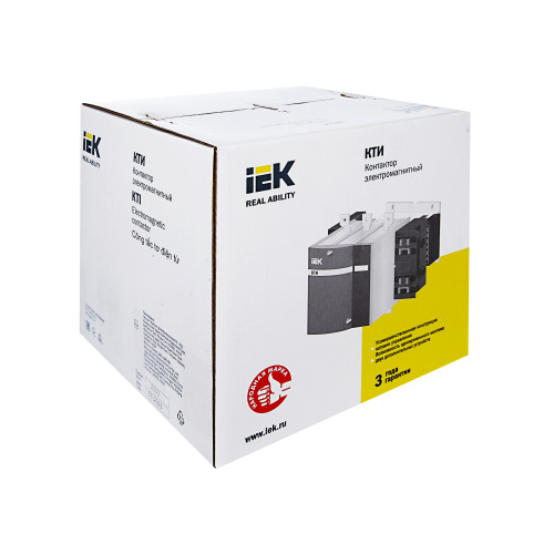 Контактор КТИ-5265 265А 400В/АС3 IEK Контактор КТИ-5265 265А 400В/АС3 IEK