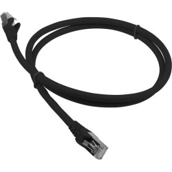 Патч-корд Lanmaster LAN-PC45/S6A-2.0-BK FTP RJ-45 вил.-вилка RJ-45 кат.6A 2м черный LSZH (уп.:1шт)