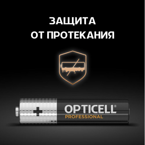 Элемент питания алкалиновый AAA/LR03 (блист. 6шт) Professional Opticell 5052004 Элемент питания алкалиновый AAA/LR03 (блист. 6шт) Professional Opticell 5052004