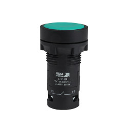 Кнопка OptiSignal Compact D22 C7-P-320 зеленая 2НО XB7NA33