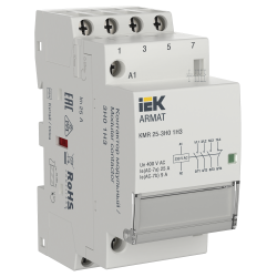 ARMAT Контактор модульный KMR 25А 230В AC 3НО 1НЗ IEK