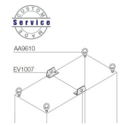 Комплект петель для подъема шкафа (уп.4 шт) ABB AA9610