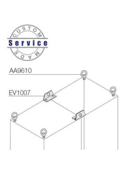 Комплект петель для подъема шкафа (уп.4 шт) ABB AA9610